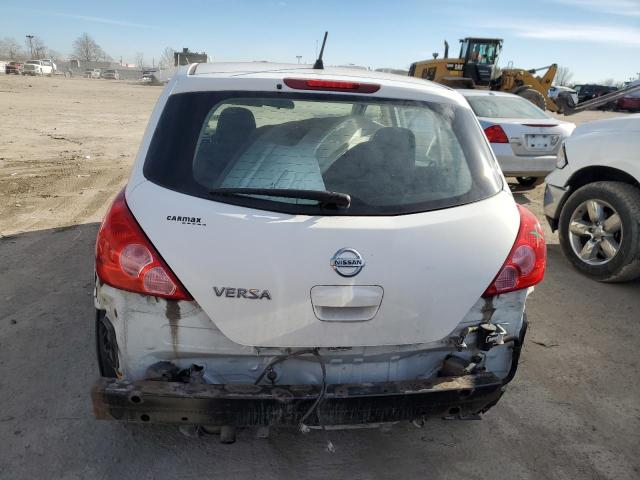 3N1BC1CP3CK227682 - 2012 NISSAN VERSA S WHITE photo 6