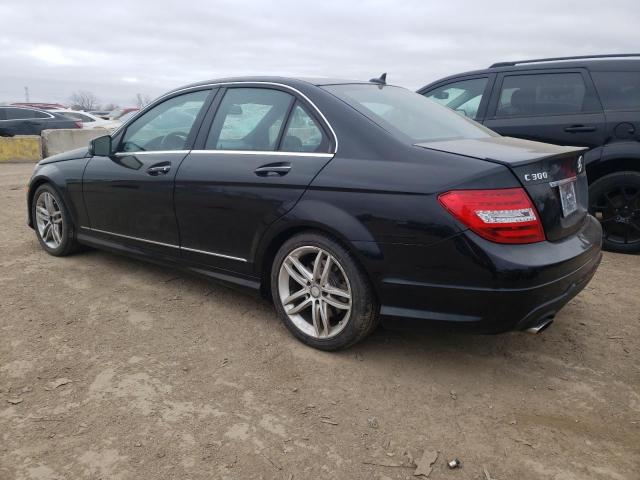 WDDGF8AB0EA953889 - 2014 MERCEDES-BENZ C 300 4MATIC BLACK photo 2