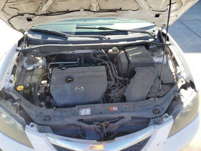 JM1BK12G481833390 - 2008 MAZDA 3 I WHITE photo 11