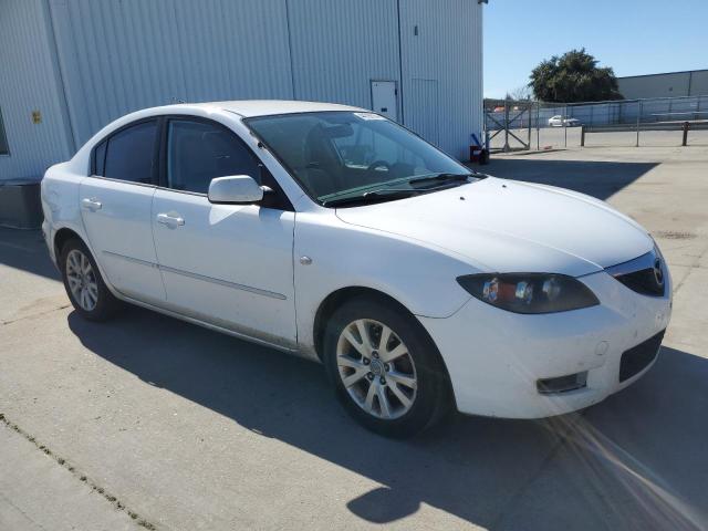 JM1BK12G481833390 - 2008 MAZDA 3 I WHITE photo 4