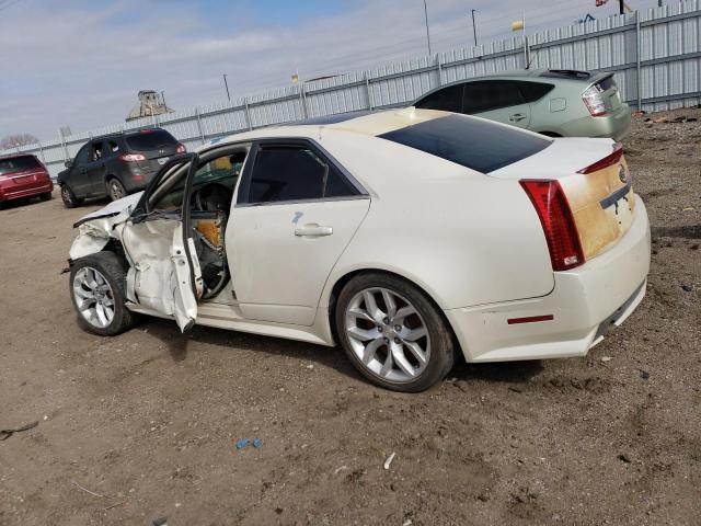 1G6DN57P590151418 - 2009 CADILLAC CTS-V WHITE photo 2