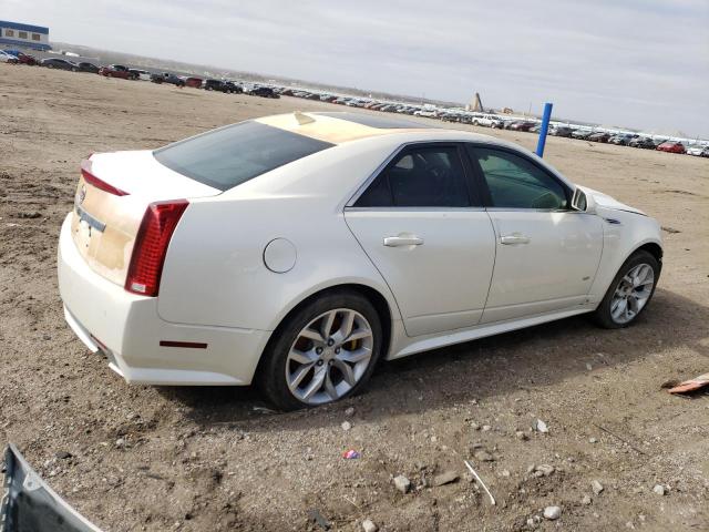 1G6DN57P590151418 - 2009 CADILLAC CTS-V WHITE photo 3