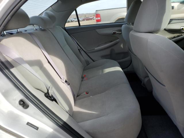 1NXBU4EE4AZ260612 - 2010 TOYOTA COROLLA BASE SILVER photo 10