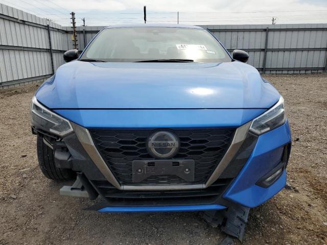 3N1AB8DV1NY318311 - 2022 NISSAN SENTRA SR BLUE photo 5