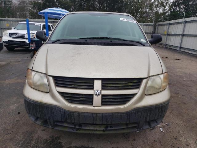 1D4GP25B35B435495 - 2005 DODGE CARAVAN SE GOLD photo 5