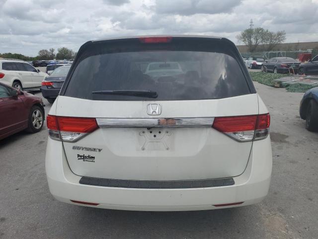 5FNRL5H41FB047759 - 2015 HONDA ODYSSEY EX WHITE photo 6