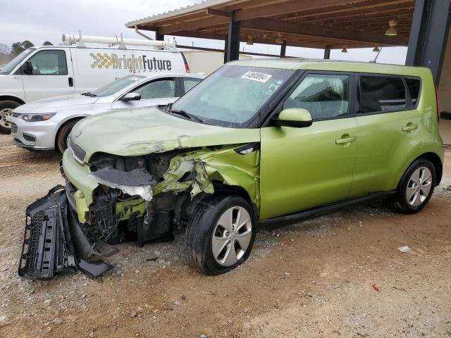 KNDJN2A20E7742138 - 2014 KIA SOUL GREEN photo 1