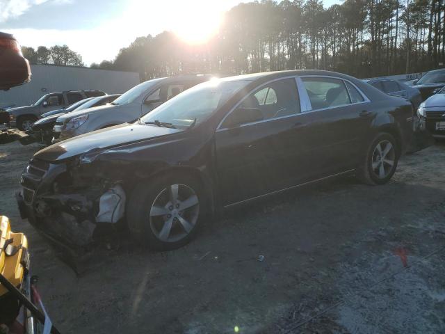 1G1ZC5E15BF122679 - 2011 CHEVROLET MALIBU 1LT BLACK photo 1