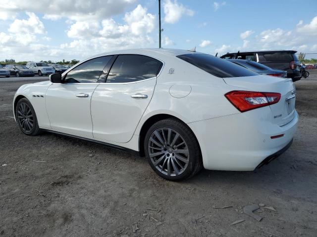 ZAM57XSA3J1300364 - 2018 MASERATI GHIBLI WHITE photo 2