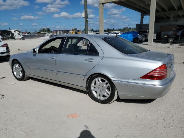 WDBNG70J43A363658 - 2003 MERCEDES-BENZ S 430 SILVER photo 2