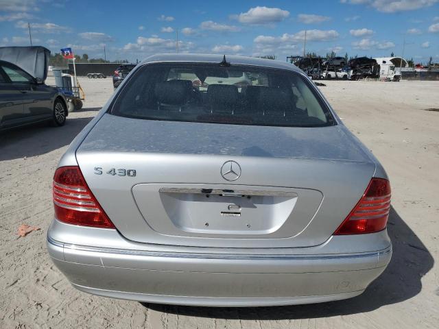 WDBNG70J43A363658 - 2003 MERCEDES-BENZ S 430 SILVER photo 6