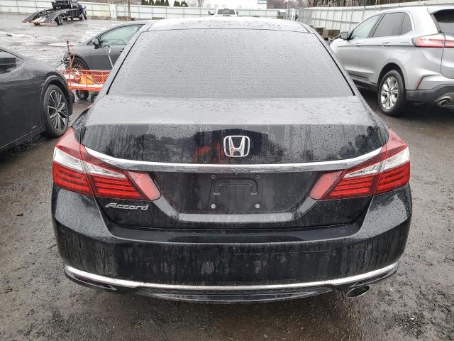 1HGCR2F34GA231327 - 2016 HONDA ACCORD LX BLACK photo 6