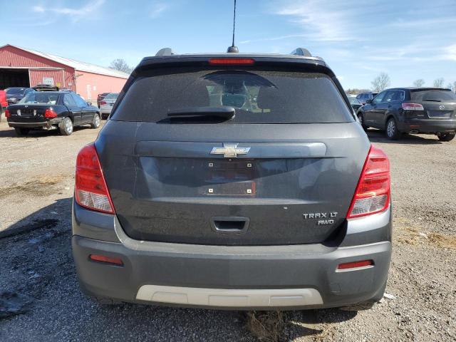 3GNCJPSB1GL159440 - 2016 CHEVROLET TRAX 1LT GRAY photo 6