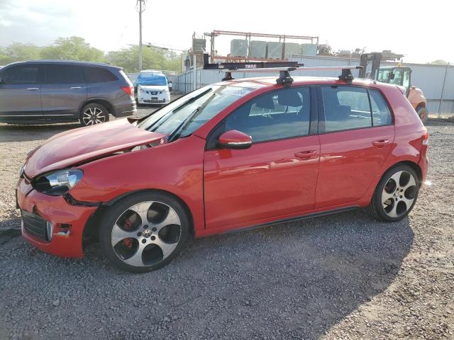 WVWHD7AJ8DW060232 - 2013 VOLKSWAGEN GTI RED photo 1