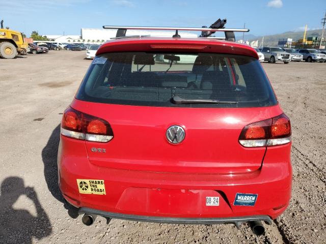 WVWHD7AJ8DW060232 - 2013 VOLKSWAGEN GTI RED photo 6