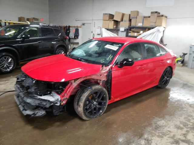 2HGFE2F58NH547158 - 2022 HONDA CIVIC SPORT 红色 照片 1