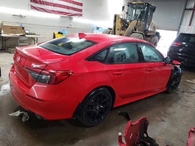 2HGFE2F58NH547158 - 2022 HONDA CIVIC SPORT 红色 照片 3