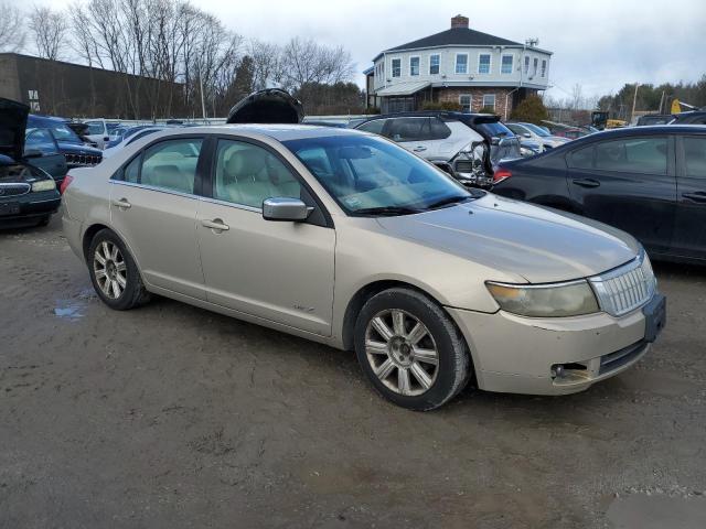 3LNHM28TX7R625481 - 2007 LINCOLN MKZ BEIGE photo 4