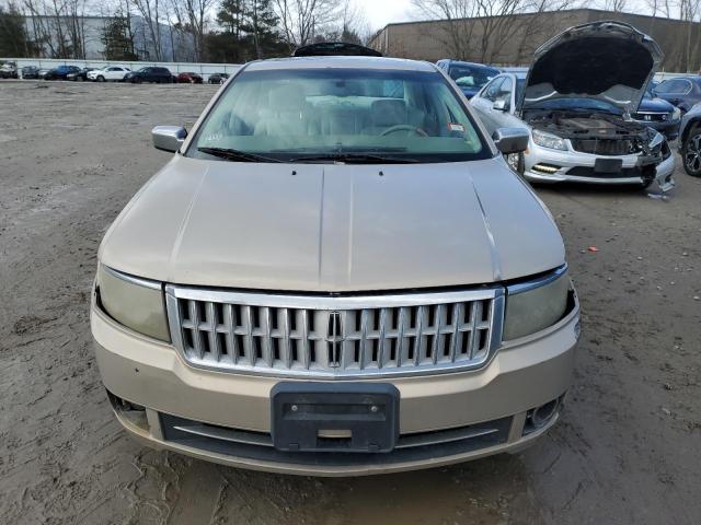 3LNHM28TX7R625481 - 2007 LINCOLN MKZ BEIGE photo 5