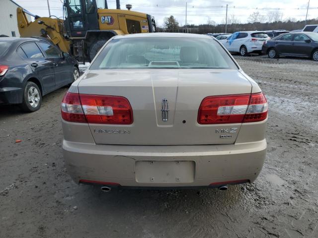 3LNHM28TX7R625481 - 2007 LINCOLN MKZ BEIGE photo 6