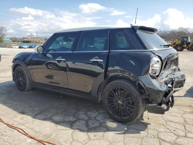 WMW33DK04N2P74608 - 2022 MINI COOPER BLACK photo 2