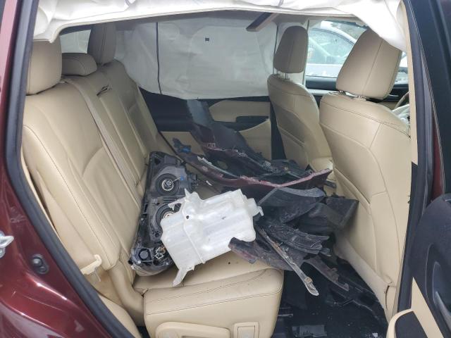 5TDJKRFH6FS080295 - 2015 TOYOTA HIGHLANDER XLE 栗色 照片 11