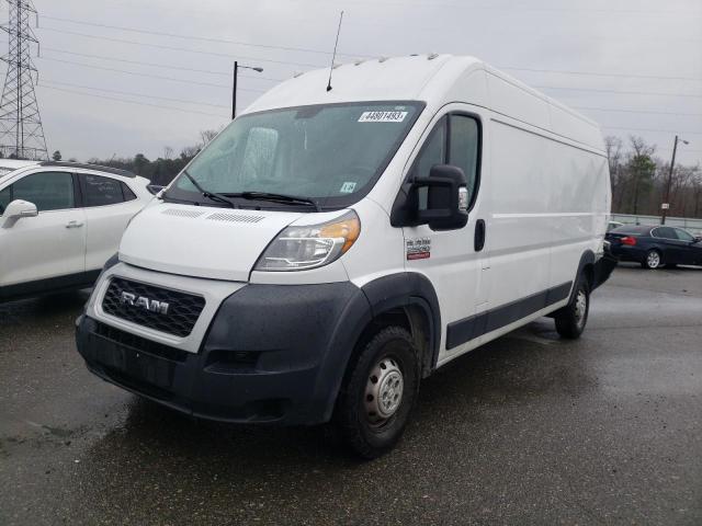 3C6TRVDG0KE527142 - 2019 RAM PROMASTER 2500 HIGH أبيض صورة 1