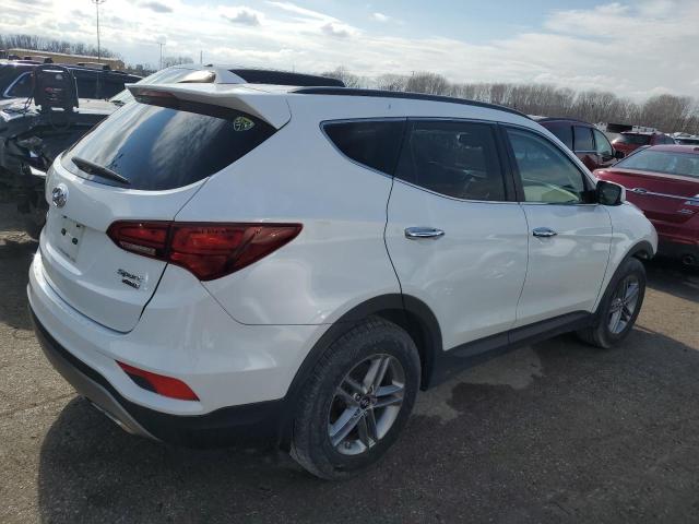 5NMZUDLB0HH012757 - 2017 HYUNDAI SANTA FE S WHITE photo 3