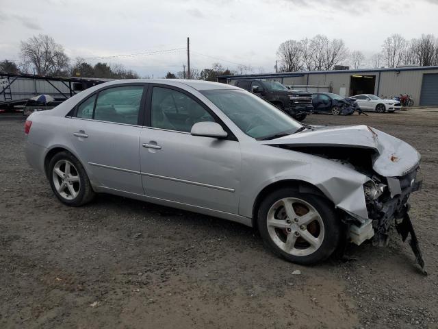 5NPEU46F76H019752 - 2006 HYUNDAI SONATA GLS SILVER photo 4