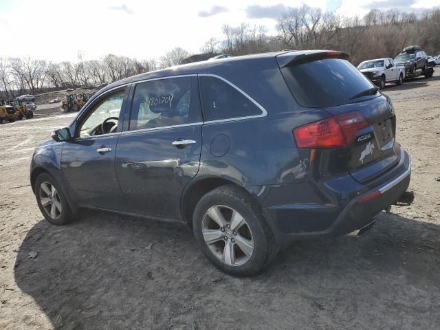 2HNYD2H23BH550861 - 2011 ACURA MDX BLUE photo 2