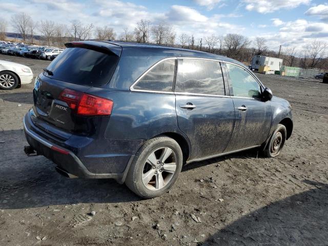 2HNYD2H23BH550861 - 2011 ACURA MDX BLUE photo 3