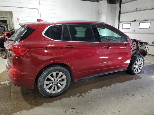 LRBFXBSA3HD048375 - 2017 BUICK ENVISION ESSENCE أحمر صورة 3