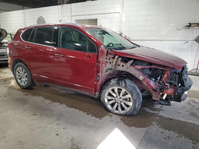 LRBFXBSA3HD048375 - 2017 BUICK ENVISION ESSENCE أحمر صورة 4