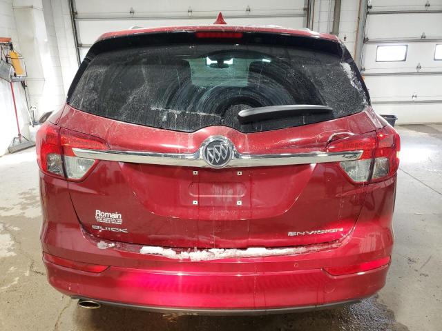 LRBFXBSA3HD048375 - 2017 BUICK ENVISION ESSENCE أحمر صورة 6