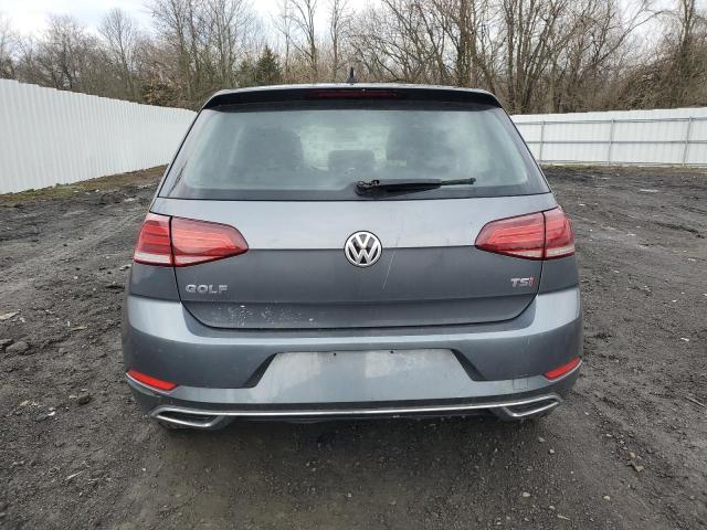 3VWG17AU1JM280044 - 2018 VOLKSWAGEN GOLF S GRAY photo 6