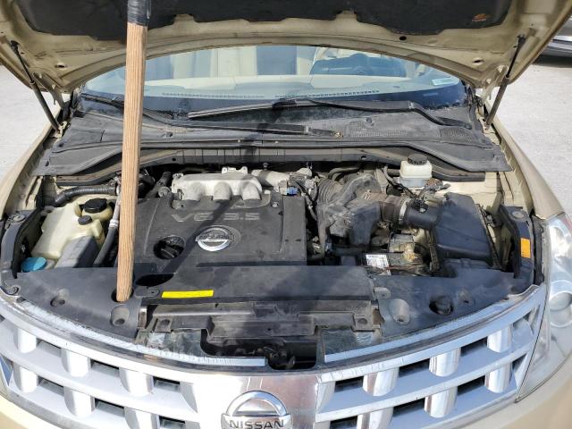 JN8AZ08T93W119180 - 2003 NISSAN MURANO SL TAN photo 12