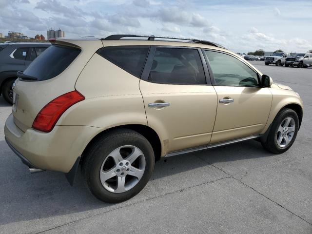 JN8AZ08T93W119180 - 2003 NISSAN MURANO SL TAN photo 3