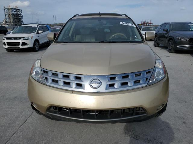 JN8AZ08T93W119180 - 2003 NISSAN MURANO SL TAN photo 5