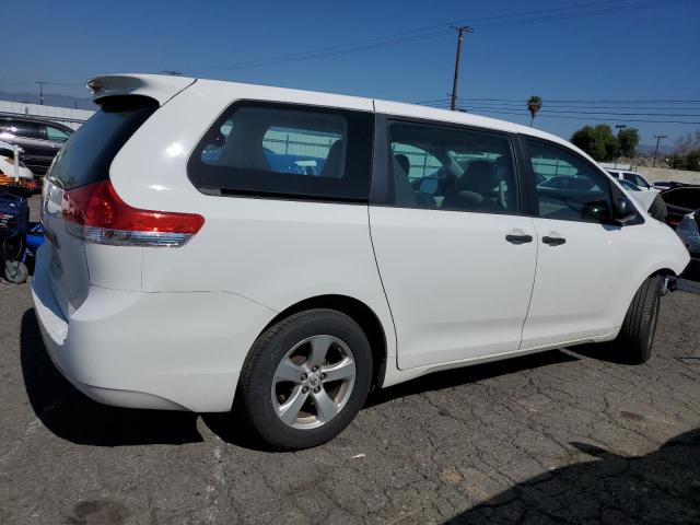 5TDKA3DC4CS012522 - 2012 TOYOTA SIENNA BASE WHITE photo 3