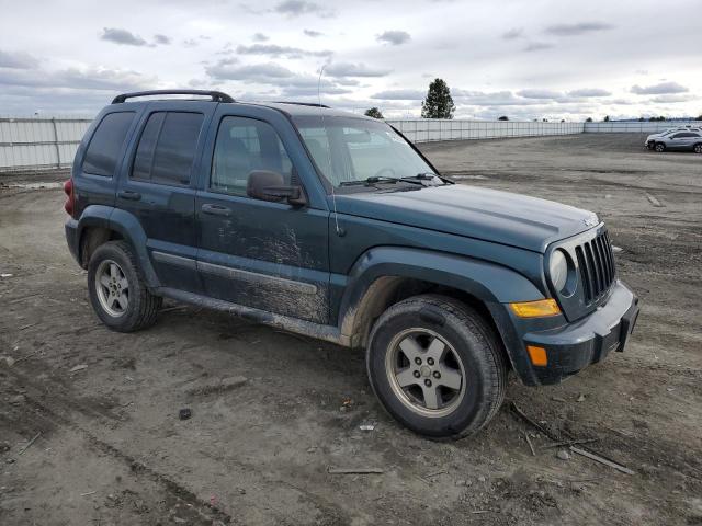 1J4GL38K65W644579 - 2005 JEEP LIBERTY RENEGADE BLUE photo 4