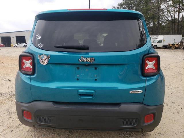 ZACNJABB7KPK85698 - 2019 JEEP RENEGADE LATITUDE BLUE photo 6