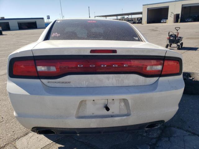 2C3CDXBG8DH533854 - 2013 DODGE CHARGER SE WHITE photo 6