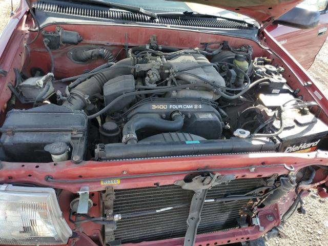 5TESN92N5YZ714547 - 2000 TOYOTA TACOMA XTRACAB PRERUNNER 红色 照片 11