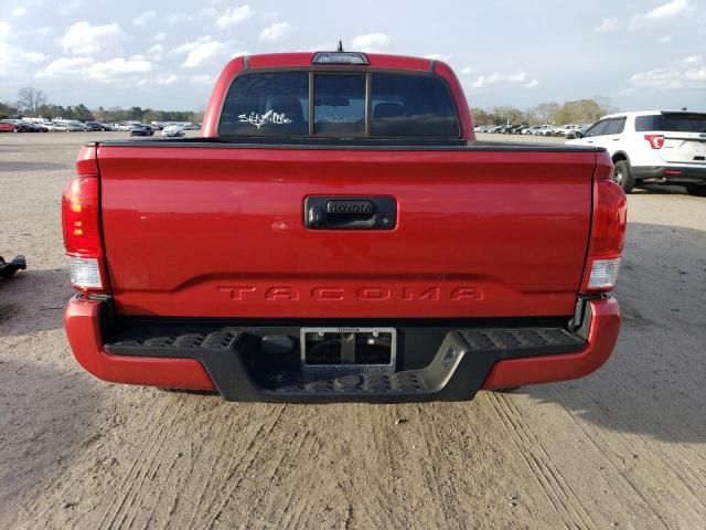 5TFAX5GN6GX065192 - 2016 TOYOTA TACOMA DOUBLE CAB RED photo 6