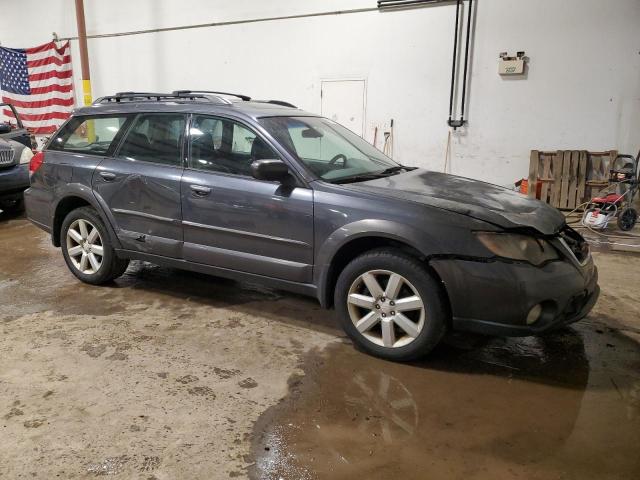 4S4BP62C487361776 - 2008 SUBARU OUTBACK 2.5I LIMITED GRAY photo 4