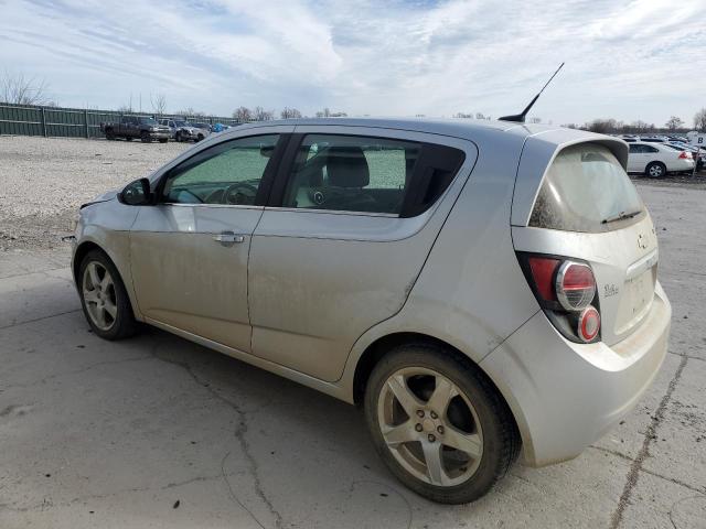 1G1JE6SB8E4233866 - 2014 CHEVROLET SONIC LTZ SILVER photo 2