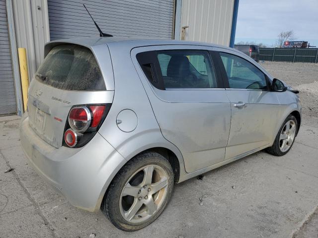 1G1JE6SB8E4233866 - 2014 CHEVROLET SONIC LTZ SILVER photo 3