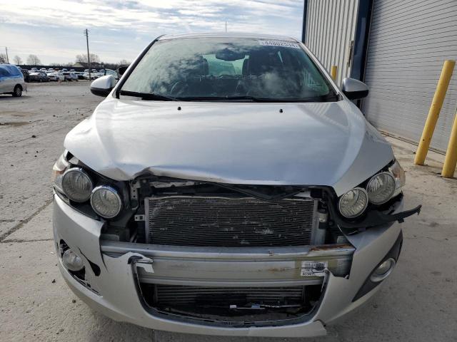 1G1JE6SB8E4233866 - 2014 CHEVROLET SONIC LTZ SILVER photo 5