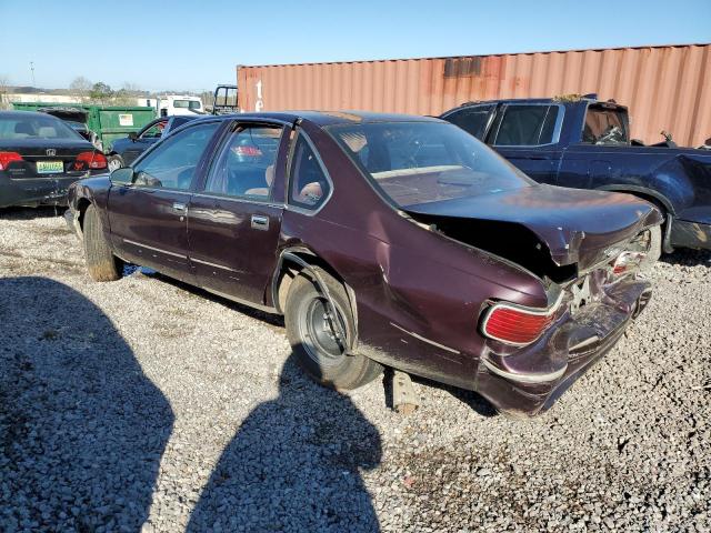 1G1BL52W0TR102115 - 1996 CHEVROLET CAPRICE CLASSIC BURGUNDY photo 2