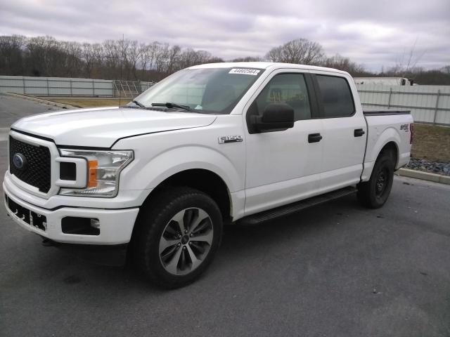 1FTEW1EP0KFB31817 - 2019 FORD F150 SUPERCREW WHITE photo 1